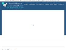Tablet Screenshot of dentalcenterrho.com